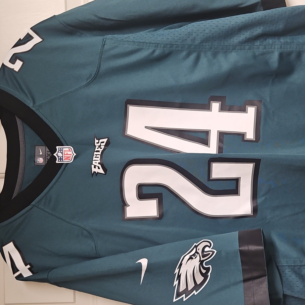 NFL Eagles XXL Men Foorball Jersey 24 Slay Jr Nike Blk Trim